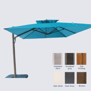 WESUNNY Commercial Cantilever Outdoor air spring Umbrella