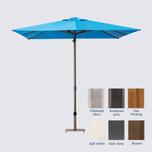 Fengming I Commercial Pool mid pole Umbrella with air spring system